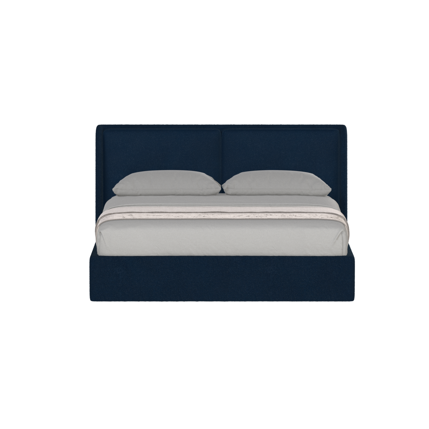 Ruby Upholstered Double Bed in Premium Fabric