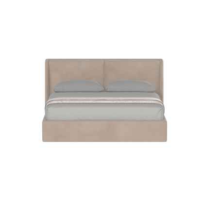 Ruby Upholstered Double Bed in Premium Fabric