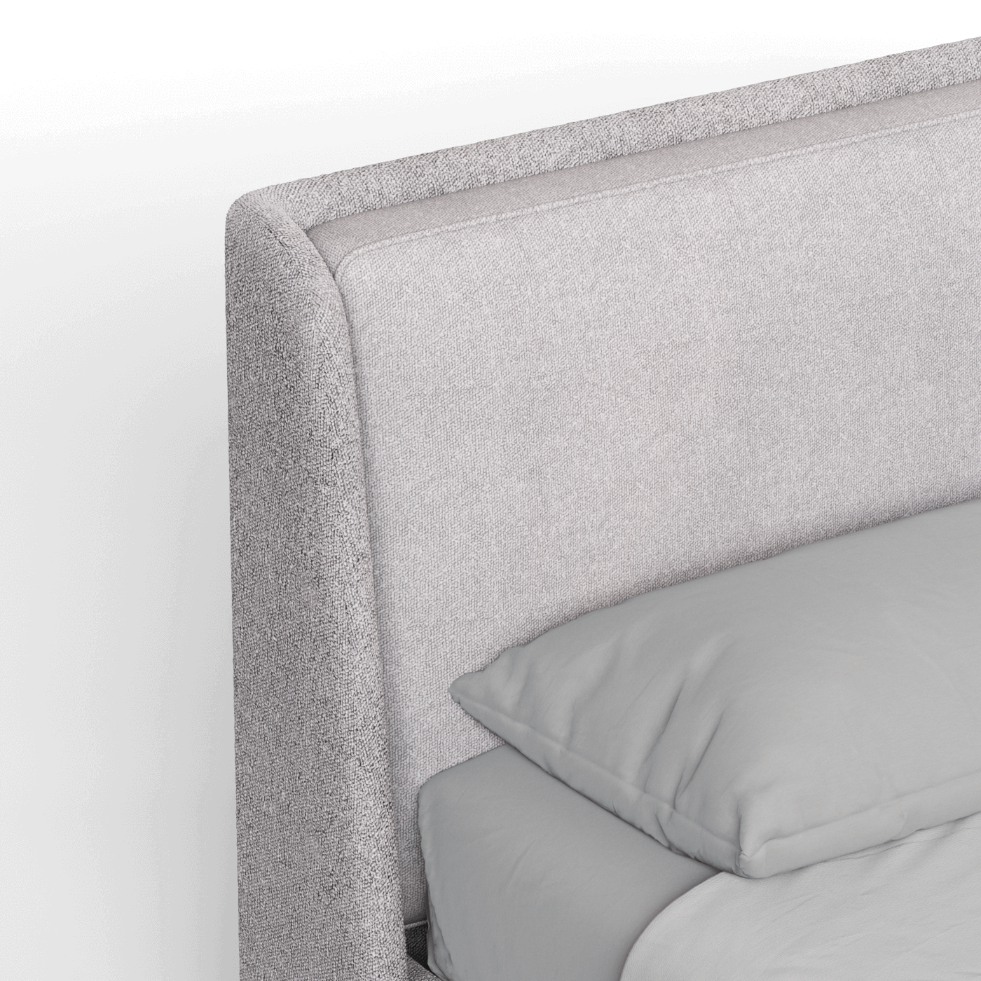 Ruby Upholstered Double Bed in Premium Fabric