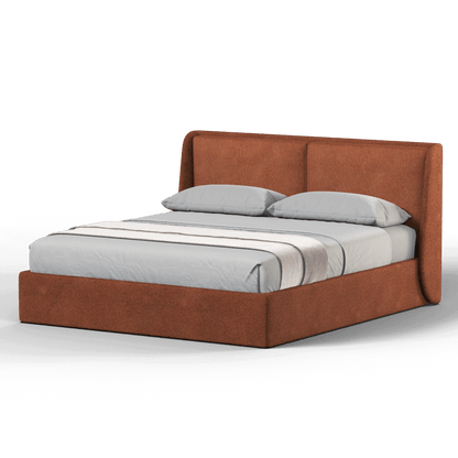 Ruby Upholstered Double Bed in Premium Fabric