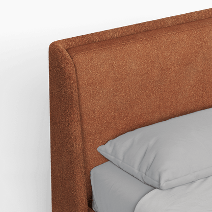 Ruby Upholstered Double Bed in Premium Fabric
