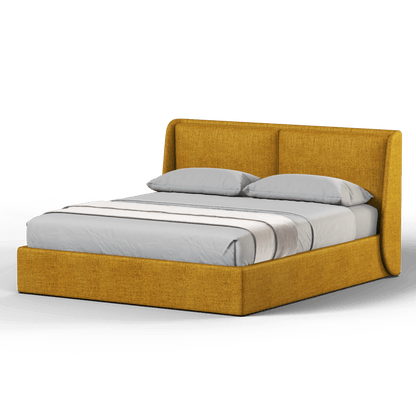 Ruby Upholstered Double Bed in Premium Fabric