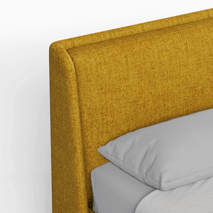 Ruby Upholstered Double Bed in Premium Fabric
