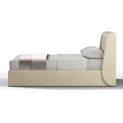 Ruby Upholstered Double Bed in Premium Fabric