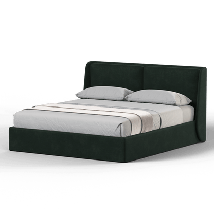 Ruby Upholstered Double Bed in Premium Fabric