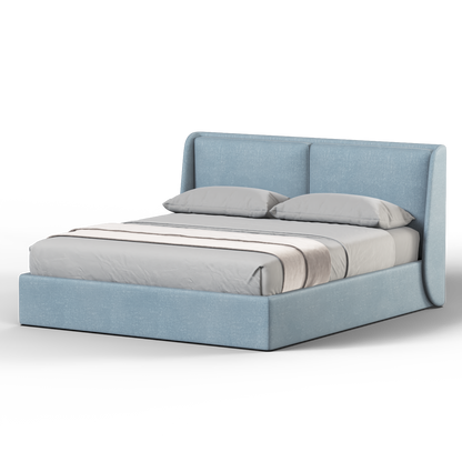 Ruby Upholstered Double Bed in Premium Fabric