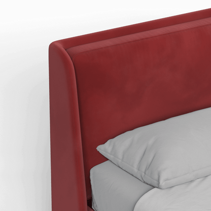 Ruby Upholstered Double Bed in Premium Fabric