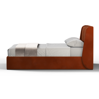 Ruby Upholstered Double Bed in Premium Fabric
