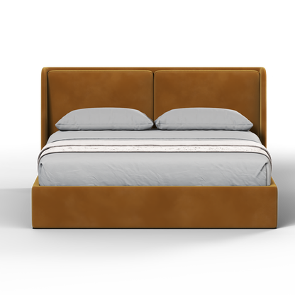 Ruby Upholstered Double Bed in Premium Fabric