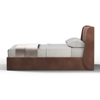 Ruby Upholstered Double Bed in Premium Fabric