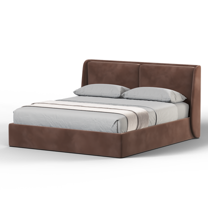 Ruby Upholstered Double Bed in Premium Fabric