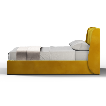 Ruby Upholstered Double Bed in Premium Fabric