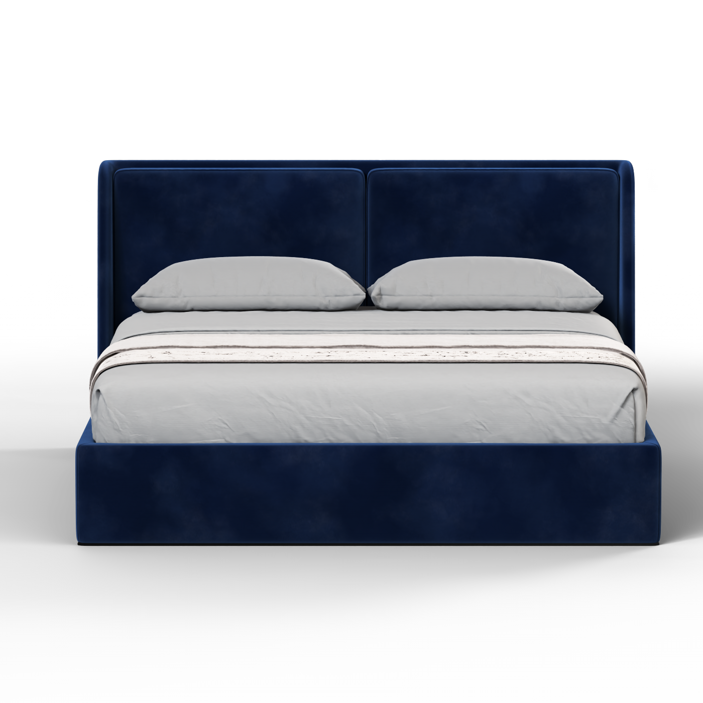 Ruby Upholstered Double Bed in Premium Fabric