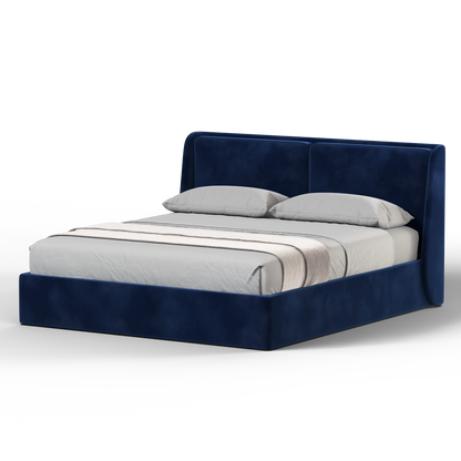 Ruby Upholstered Double Bed in Premium Fabric