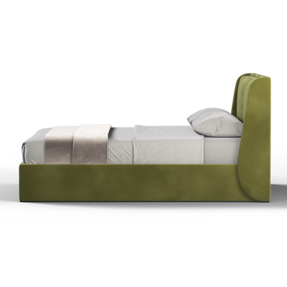 Ruby Upholstered Double Bed in Premium Fabric