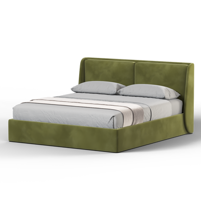 Ruby Upholstered Double Bed in Premium Fabric