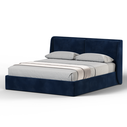 Ruby Upholstered Double Bed in Premium Fabric
