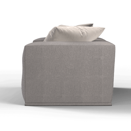 Savile Sofa — Compact Form with Wide Straight Armrests