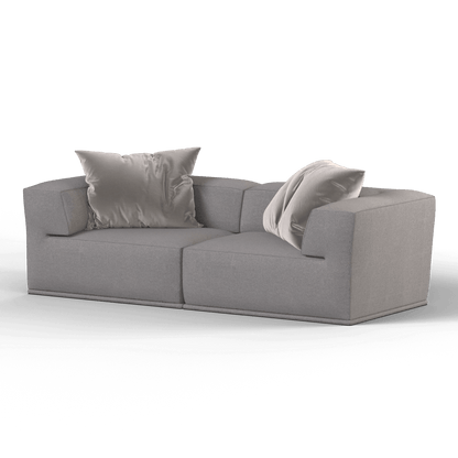 Savile Sofa — Compact Form with Wide Straight Armrests