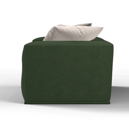 Savile Sofa — Compact Form with Wide Straight Armrests