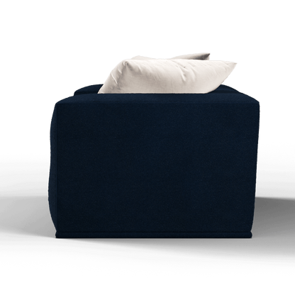 Savile Sofa — Compact Form with Wide Straight Armrests