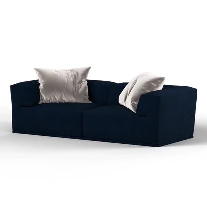 Savile Sofa — Compact Form with Wide Straight Armrests