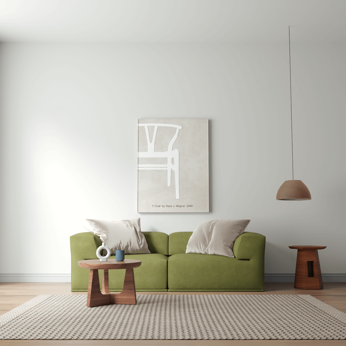 Savile Sofa — Compact Form with Wide Straight Armrests