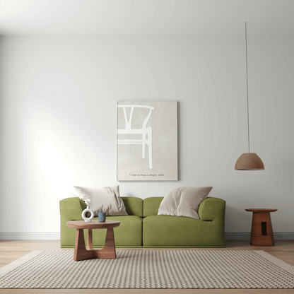 Savile Sofa — Compact Form with Wide Straight Armrests