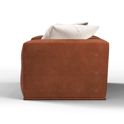 Savile Sofa — Compact Form with Wide Straight Armrests