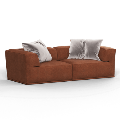 Savile Sofa — Compact Form with Wide Straight Armrests
