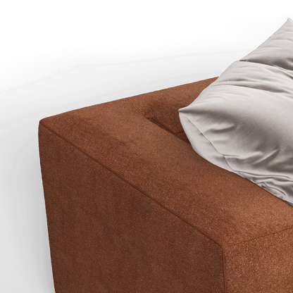 Savile Sofa — Compact Form with Wide Straight Armrests