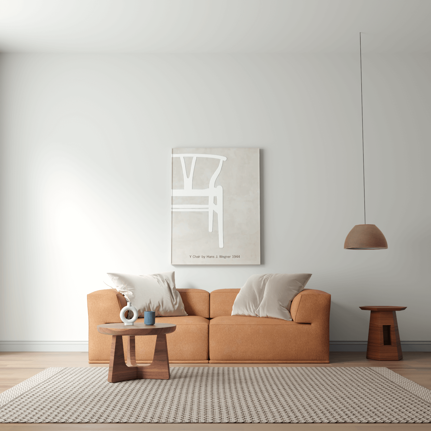 Savile Sofa — Compact Form with Wide Straight Armrests