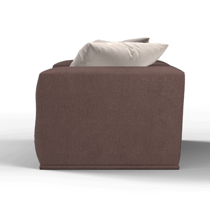 Savile Sofa — Compact Form with Wide Straight Armrests