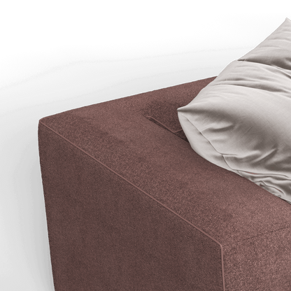 Savile Sofa — Compact Form with Wide Straight Armrests