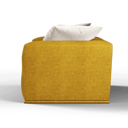 Savile Sofa — Compact Form with Wide Straight Armrests