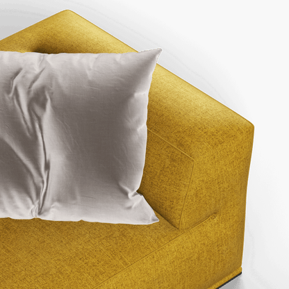 Savile Sofa — Compact Form with Wide Straight Armrests