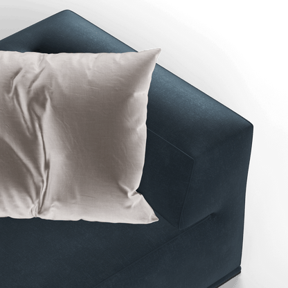 Savile Sofa — Compact Form with Wide Straight Armrests
