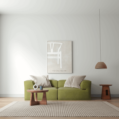 Savile Sofa — Compact Form with Wide Straight Armrests