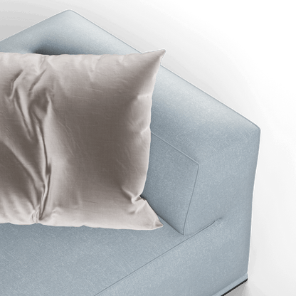Savile Sofa — Compact Form with Wide Straight Armrests