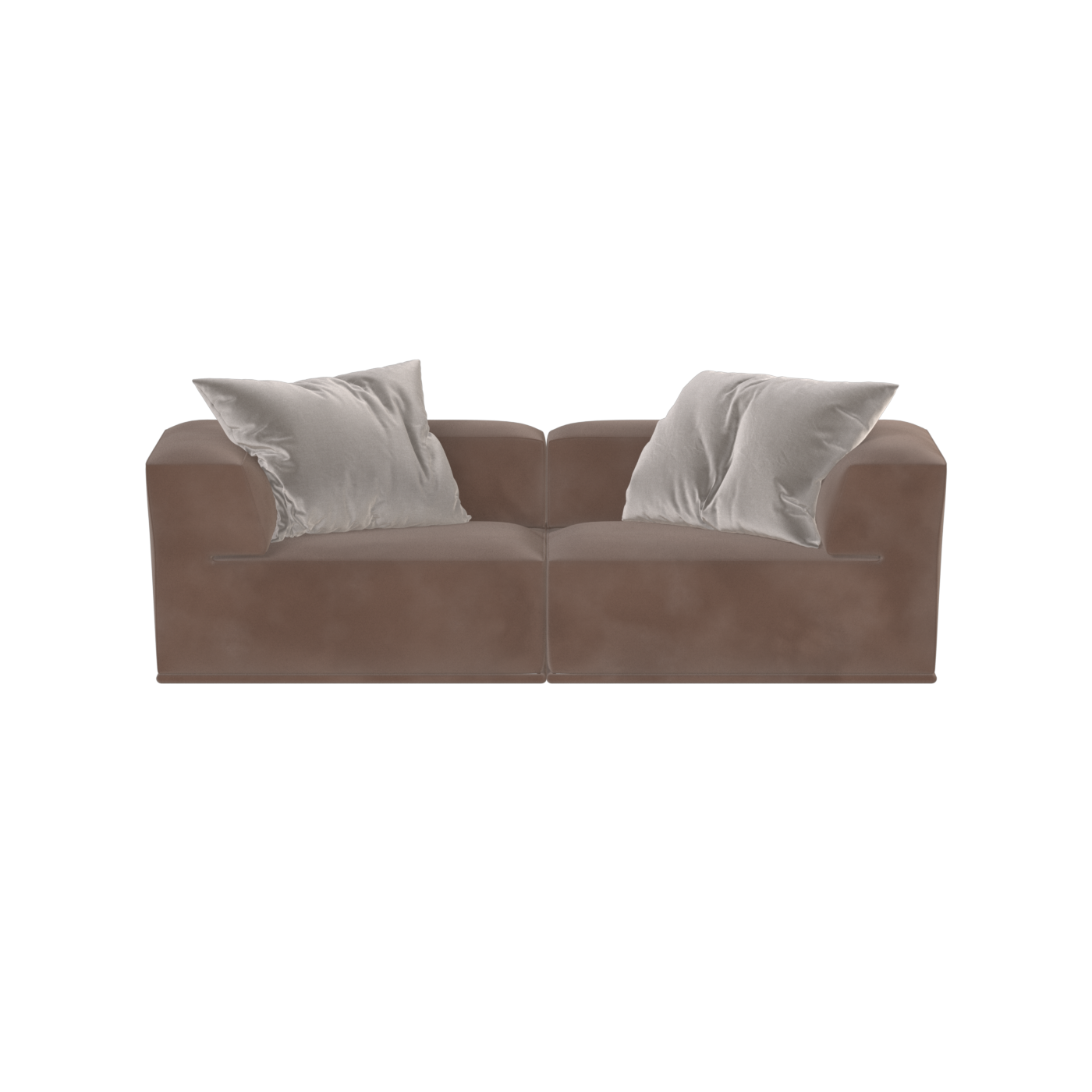 Savile Sofa — Compact Form with Wide Straight Armrests