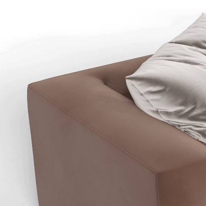 Savile Sofa — Compact Form with Wide Straight Armrests