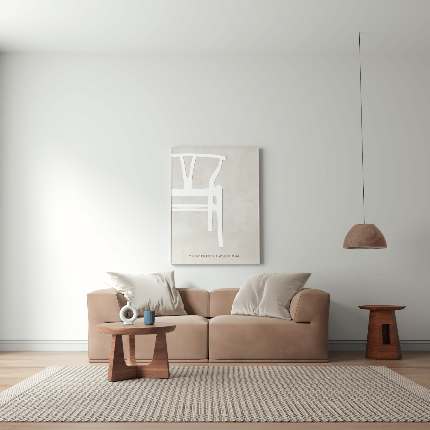 Savile Sofa — Compact Form with Wide Straight Armrests