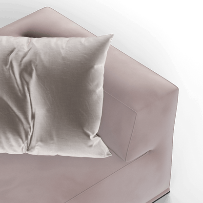 Savile Sofa — Compact Form with Wide Straight Armrests