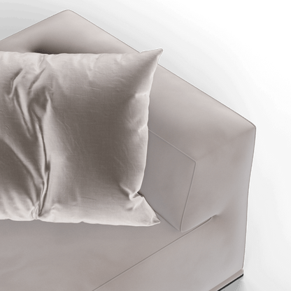 Savile Sofa — Compact Form with Wide Straight Armrests