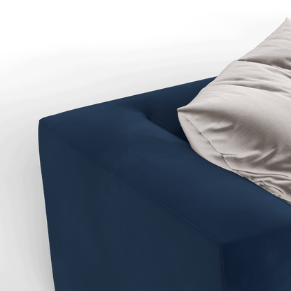 Savile Sofa — Compact Form with Wide Straight Armrests