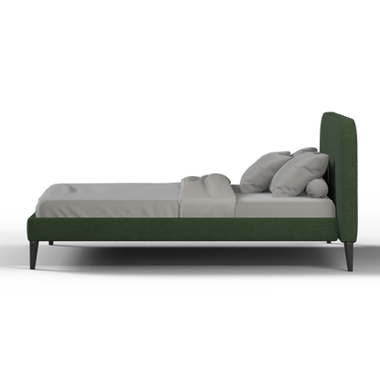 Selma Double Bed with Deep Vertical Tufting