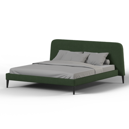 Selma Double Bed with Deep Vertical Tufting