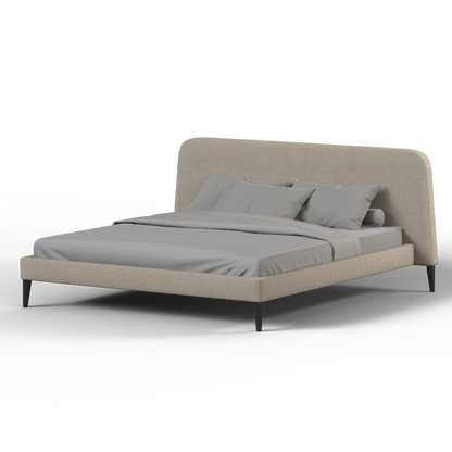 Selma Double Bed with Deep Vertical Tufting