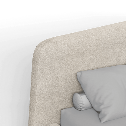 Selma Double Bed with Deep Vertical Tufting