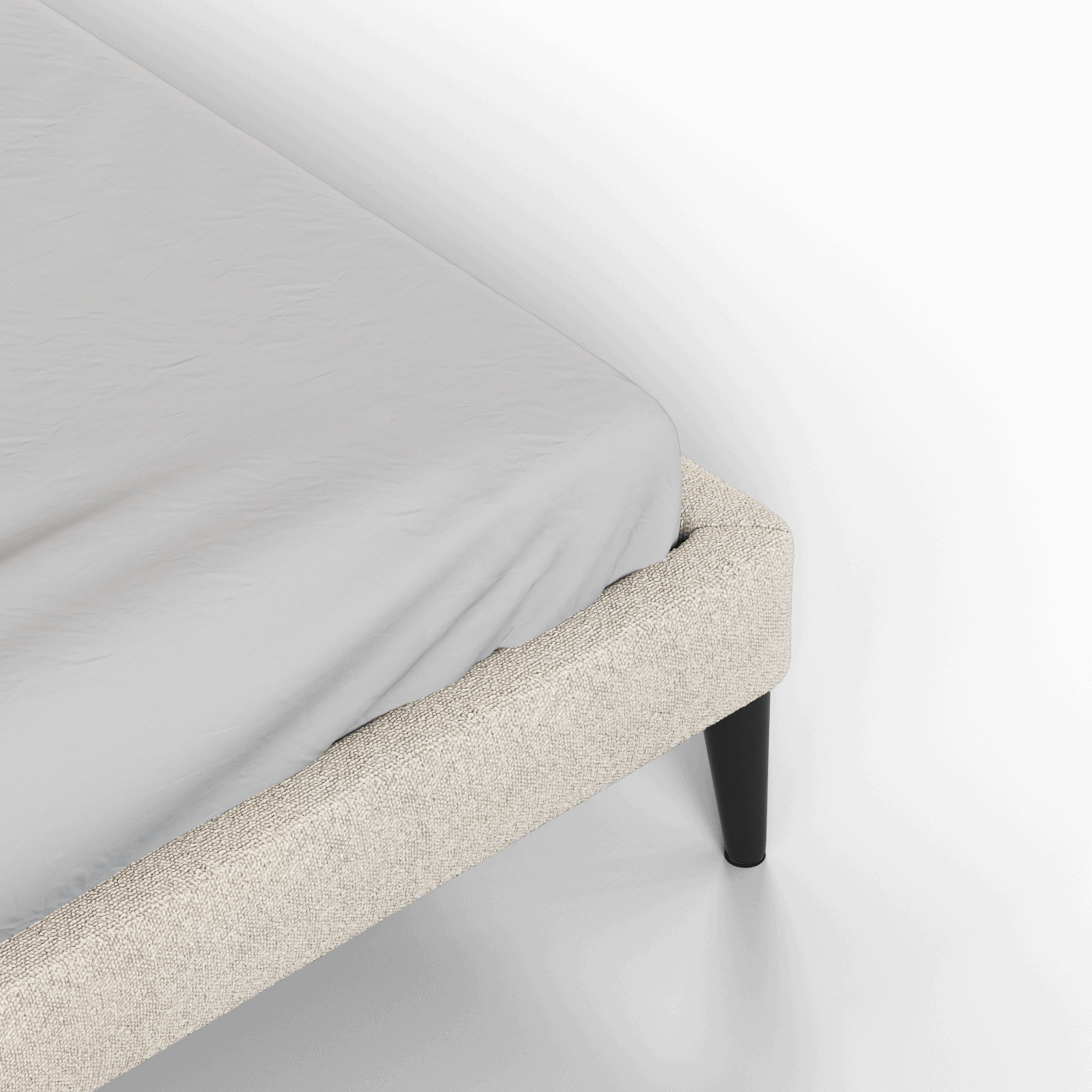 Selma Double Bed with Deep Vertical Tufting